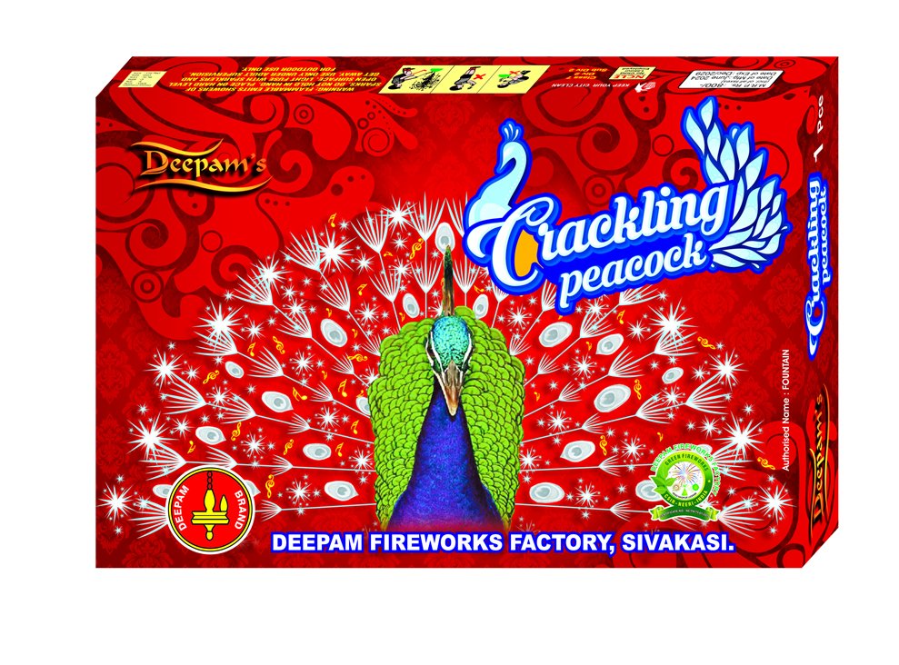 3 Face Medium Peacock