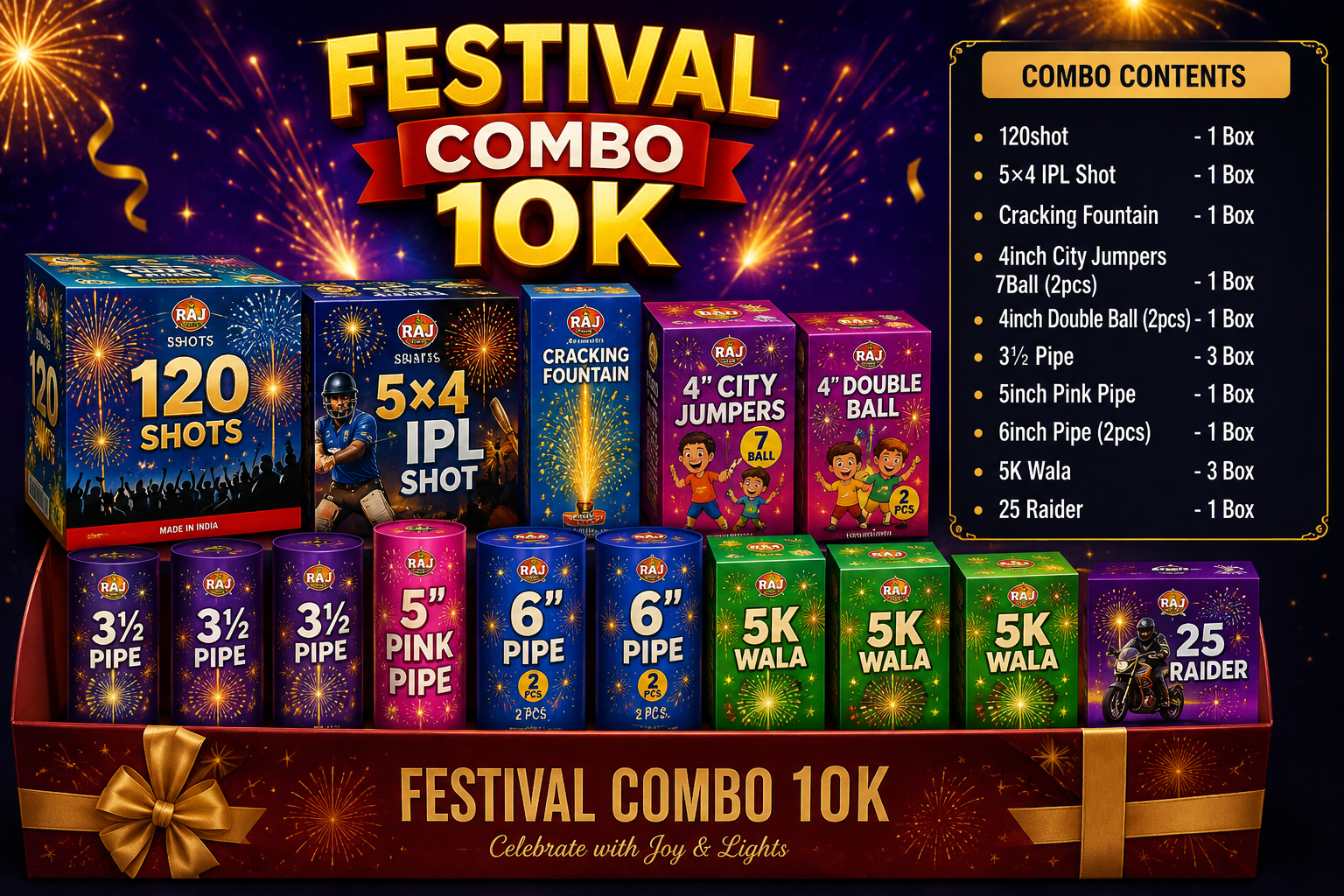 ₹10,000 Cracker Combo Pack