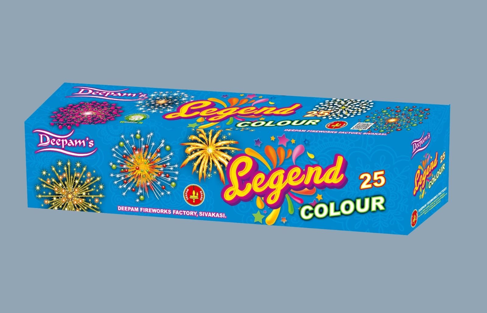 25 Shot Yellow Crackling
